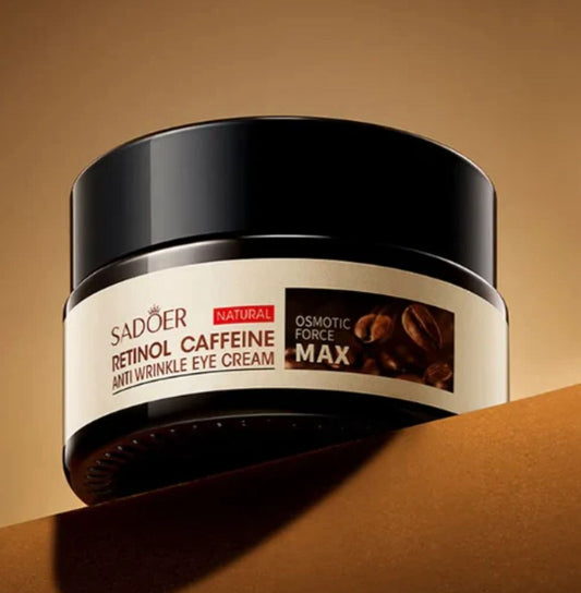 Crema contorno de ojos antiarrugas con retinol y cafeína SADOER (Osmotic Force Max)