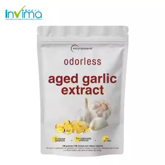 Extracto de ajo envejecido (Aged Garlic Extract) 120 CÁPSULAS