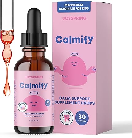 Calmify Magnesi-Zen (Glicinato de Magnesio Líquido para Niños