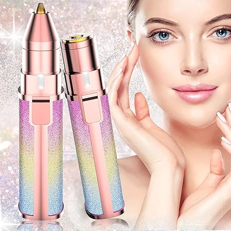 GlowPrecision 2-en-1: Depiladora Facial y Perfilador de Cejas