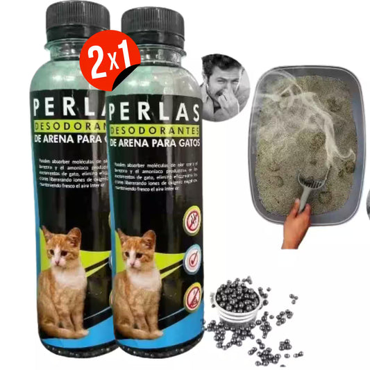 Promo 2x1: Perlas Desodorantes de Arena para Gatos