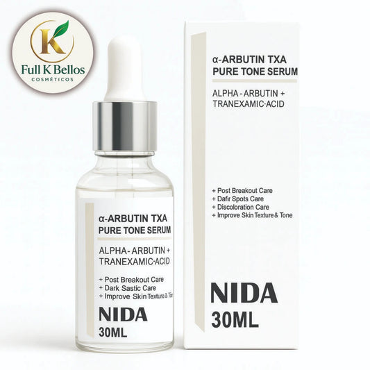 Nida Alpha Arbutin Serum — Borra Manchas K-Beauty