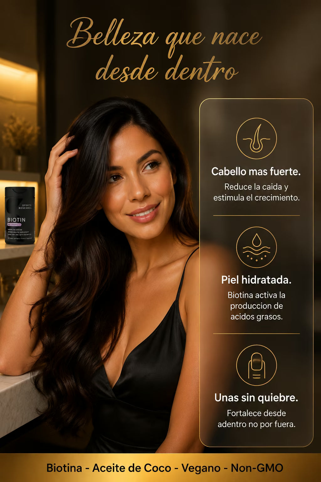 Beneficios de la biotina alta potencia